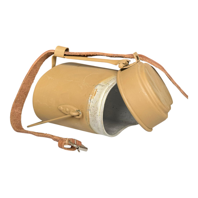 GERMAN MODEL WW2 M31 MESS TIN -  WH DUNKEL GELB - COATED (REPRO)