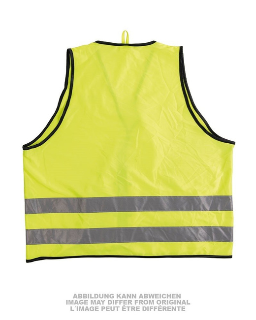 GERMAN WARNING VEST - DIFFERENT STYLES - NEON GREEN - USED