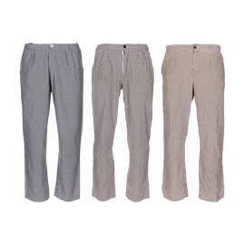 CHEF PANTS - AUSTRIAN ARMY MILITARY SURPLUS - CHEQUERED - USED