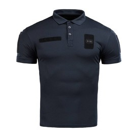 Elite Tactical Coolmax Polo T-Shirt - Navy Blue - M-TAC