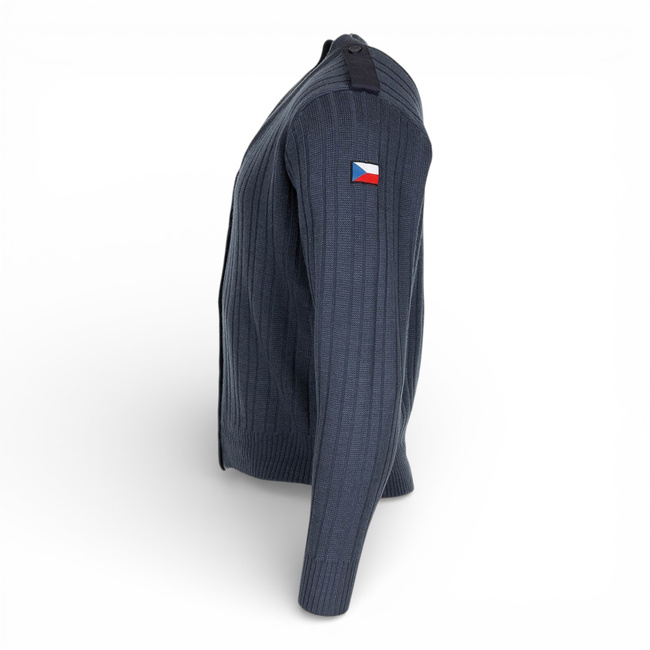 CZ Knit Vest - Model M 97 - Czech Army Military Surplus - Blue - Like New