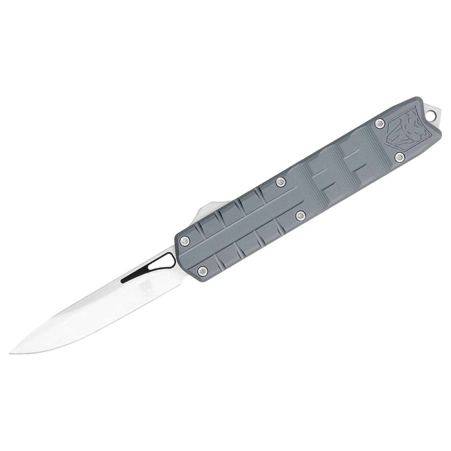 MEDIUM ENFORCER GREY DROP NOT SERRATED POCKET KNIFE - BOKER