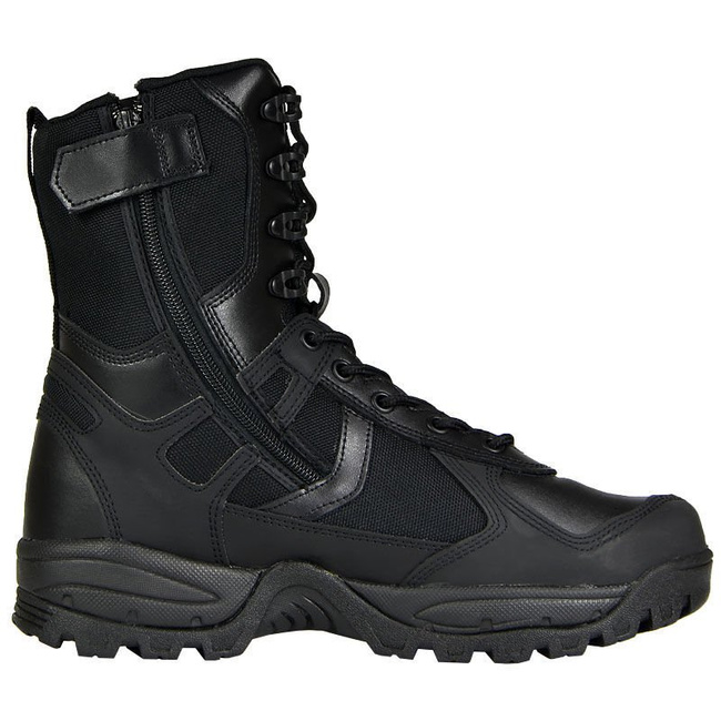 BLACK PATROL BOOTS ONE-ZIP