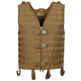 MODULAR TACTICAL VEST - "MOLLE LIGHT" - MFH® - COYOTE TAN