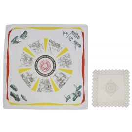 Memorial Scarf and Doily of the NVA, like new