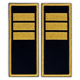 Grade Agent Sef Adjunct penitenciar ANP - Fundal simplu - 14x5,5 cm (model vechi)