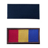 Cu Velcro (scai) - Bleumarin || Brown overlocked contour 