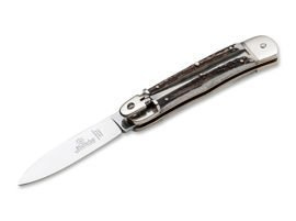 AUTOMATIC POCKET KNIFE - LARGE - "STAG" - Hubertus®