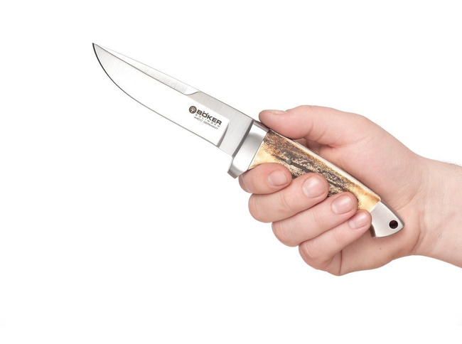 Böker Manufaktur Solingen Vollintegral 2.0 Stag Knife