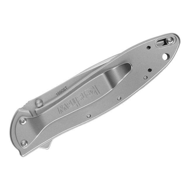 KNIFE WITH ASSISTED OPENER LEEK SERRATED - KERSHAW