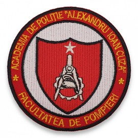 Emblema Facultatea de Pompieri IGSU cu aplicare termica