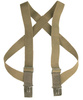 ELASTIC SUSPENDERS - Mil-Tec - COYOTE