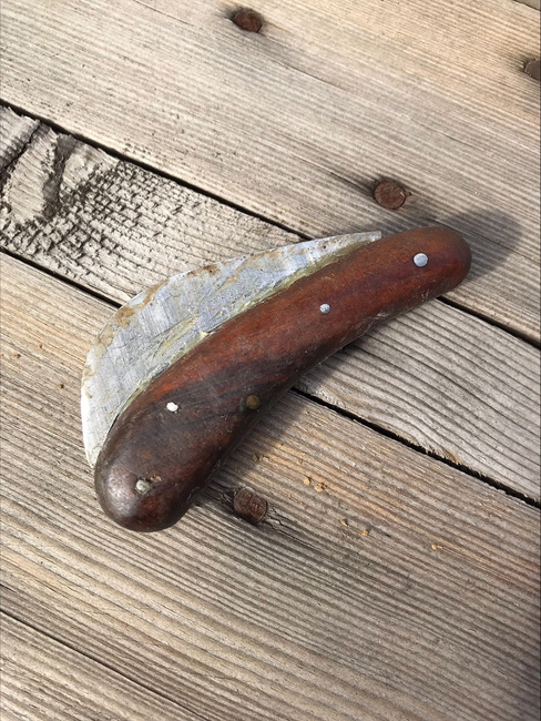 FOLDING PRUNING KNIFE - MILITARY SURPLUS ROMANIAN ARMY