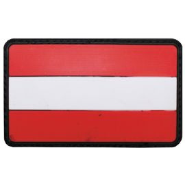Velcro Patch, "Austria", 3D, size: 8 x 5 cm