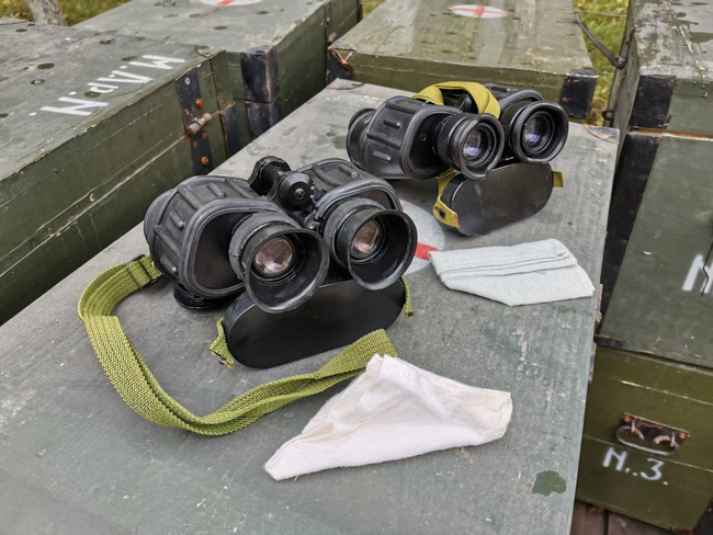 VALDADA I.O.R. 7x40 MILITARY BINOCULARS - MILITARY SURPLUS ROMANIAN ARMY - LIKE NEW