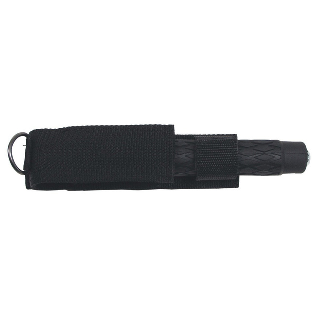 TELESCOPIC METAL BATON - 20.5 CM - 53.5 CM - CHROME - WITH NYLON ETUI - MFH