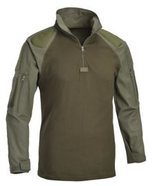 Defcon 5 Combat Shirt With Protections Full Sleeves - Olive Drab Green
