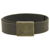 BW BELT - BRASS CLOSURE - OD GREEN - MILITARY SURPLUS - 100 cm, 110 cm