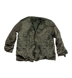 FURRY LINING (GREEK) FOR M65 FIELD JACKET, OD GREEN - LIKE NEW
