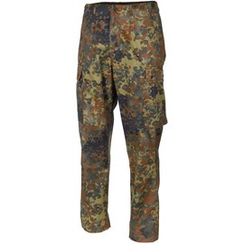 GERMAN TACTICAL TROUSERS, FLECKTARN - MFH