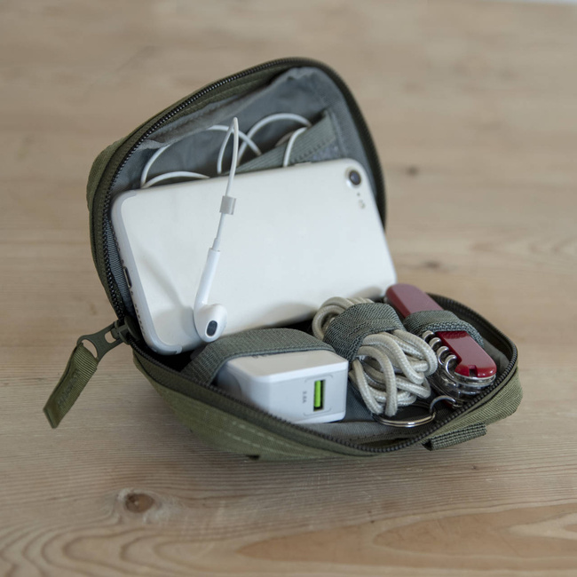 POUCH WITH MOLLE SYSTEM - "KYVOS" - Pentagon® - OLIVE