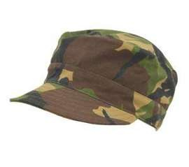 FIELD CAP - MILITARY SURPLUS FROM THE DUTCH ARMY - DPM CAMO - LIKE NEW