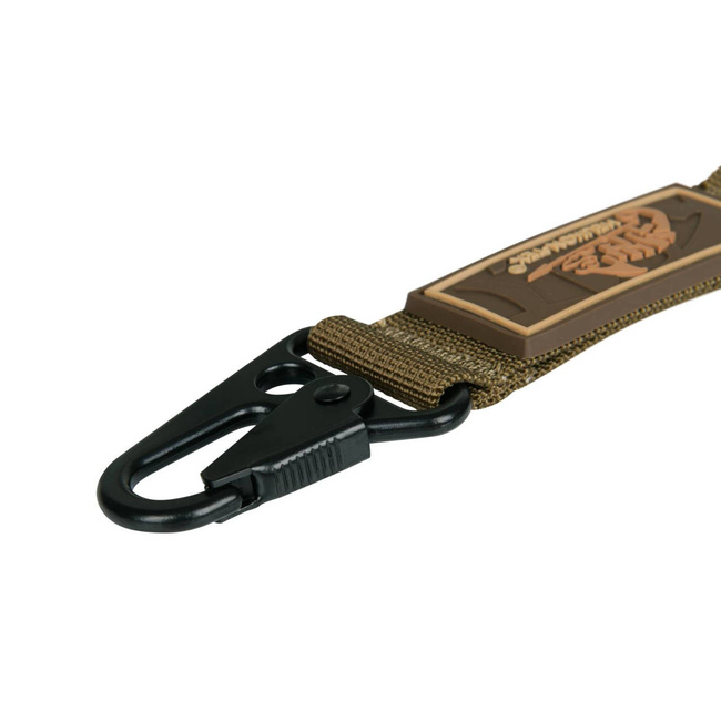 SNAP HOOK KEYCHAIN WITH LOGO - NYLON - Helikon-Tex - COYOTE