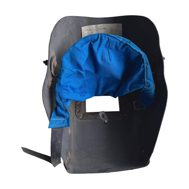 HEAD WELDING MASK - ROMANIAN ARMY MILITARY SURPLUS - IN GOOD CONDITION