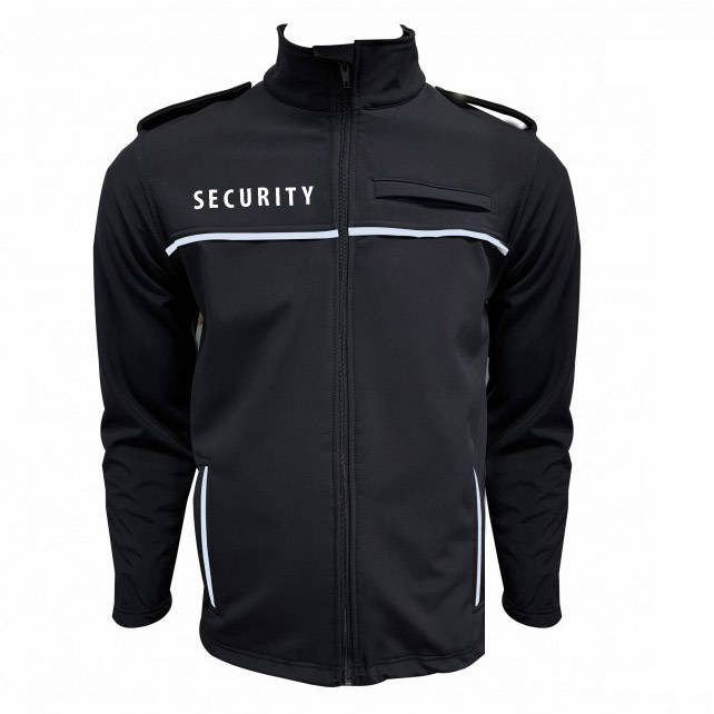 SoftShell Jacket - with reflective stripes - Lecter Tactical - Security