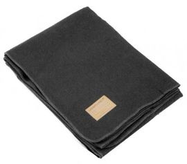 WOOL BLANKET - STEEL GREY