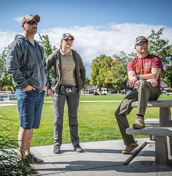 WOMEN S URBAN TACTICAL PANTS - UTP - POLYCOTTON RIPSTOP - Helikon-Tex - KHAKI