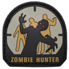 Velcro Patch, Zombie Hunter, 3 D