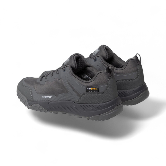 SHOES, WATERPROOF TACTICAL FOOTWEAR, CORDURA® - BONDSTEEL LOW WP C - Magnum® - DARK GREY