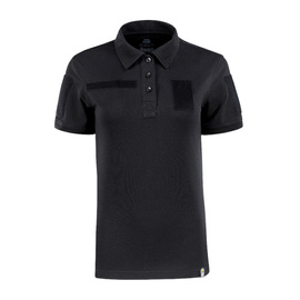 WOMEN'S TACTICAL POLO T-SHIRT - POLO-SHIRT 65/35 LADY - BLACK - M-TAC