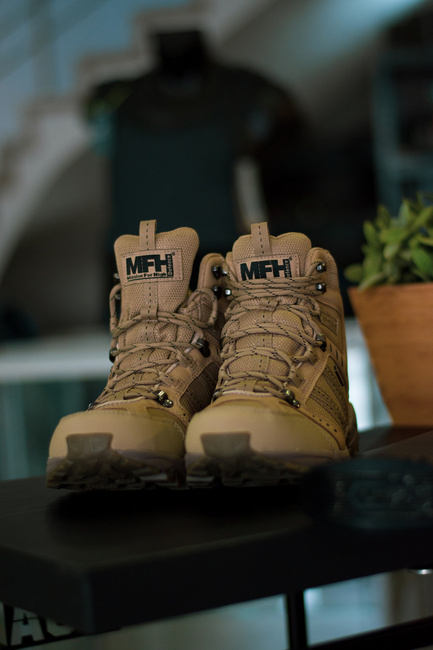COMBAT BOOTS -  "TACTICAL" - MFH® Professional - COYOTE TAN