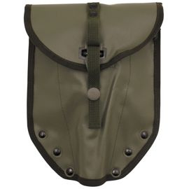 FOLDING SHOVEL BAG - OD GREEN - AUSTRIAN MILITARY SURPLUS - LIKE NEW