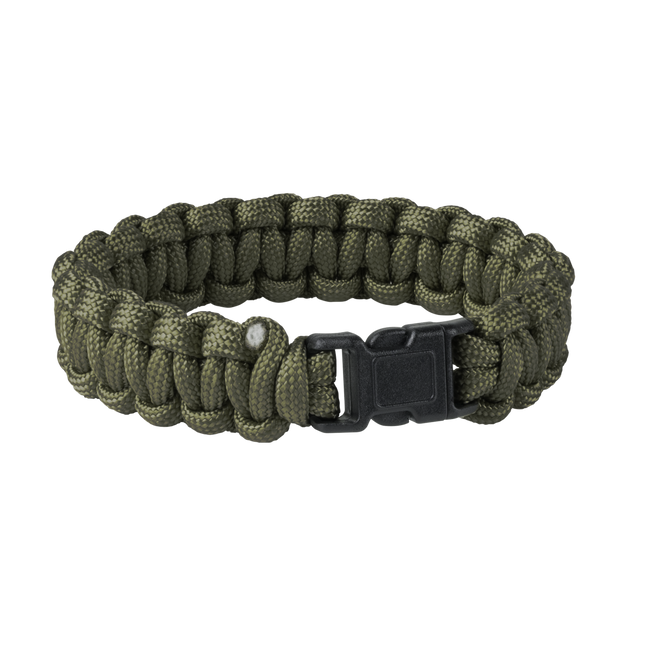 SURVIVAL BRACELET - NYLON PARACORD 550 - Helikon-Tex - OLIVE GREEN