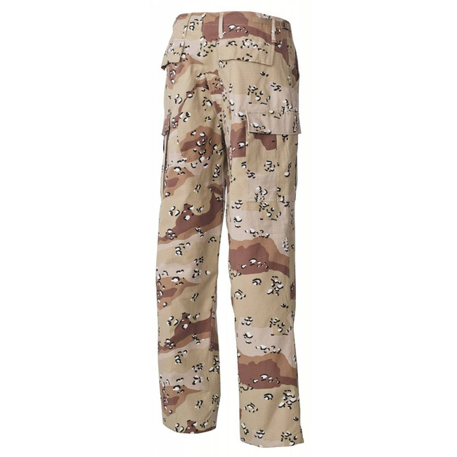 US BDU COMBAT PANTS - MFH® - 6 COLOURS DESERT