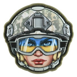 PATCH 3D EMOJI NR. 45 PVC - OLIVE - M-TAC