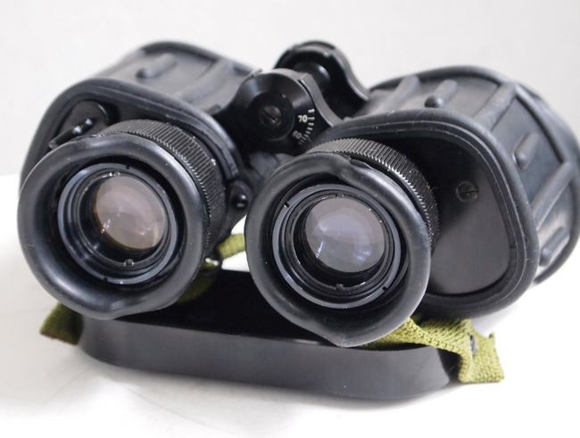 VALDADA I.O.R. 7x40 MILITARY BINOCULARS WITH INFRARED FILTER - MILITARY SURPLUS ROMANIAN ARMY - LIKE NEW