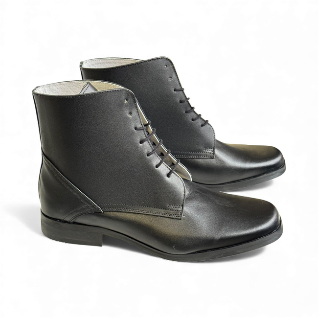 LENOX Lace-Up Boots - Black - Like New