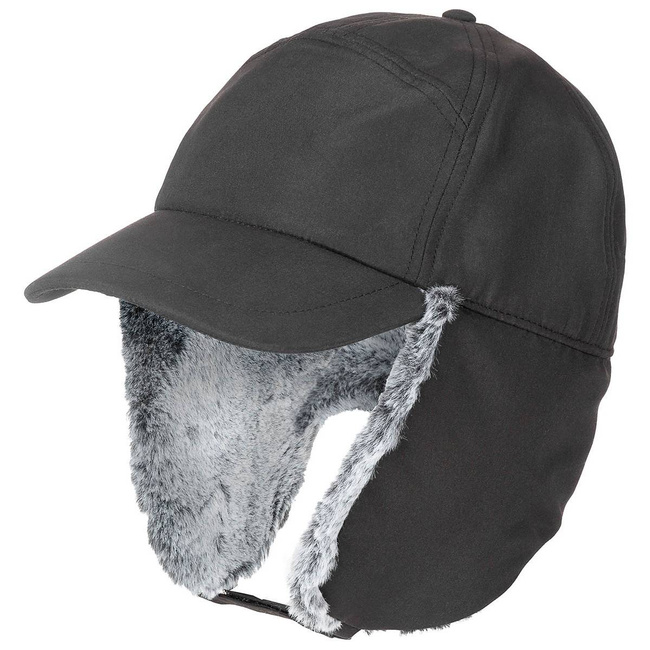 WINTER CAP - TRAPPER - Fox Outdoor - BLACK