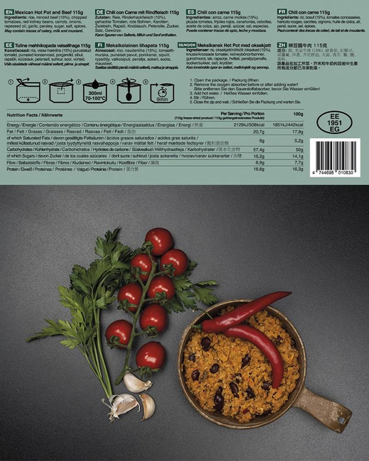 TACTICAL FOODPACK® MEXICAN HOT POT AND BEEF