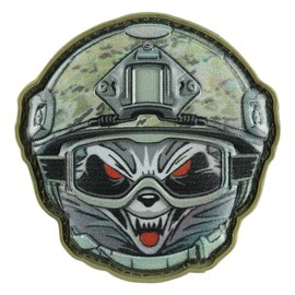 PATCH 3D EMOJI NR. 9 PVC - OLIVE - M-TAC