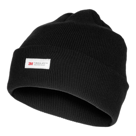 WATCH HAT 3M THINSULATE INSULATION - BLACK