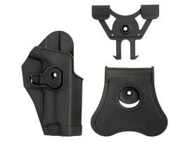 HIGH-TECH POLYMER HOLSTER FOR P220/225/226/228/229 - BLACK [CYTAC]