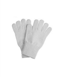 WOOL GLOVES - MILITARY SURPLUS FROM THE CZECH ARMY - WHITE - LIKE NEW