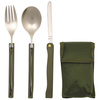 Cutlery Set "Camping", foldable