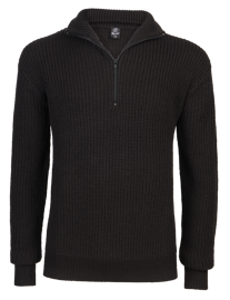 MARINE PULLOVER TROYER - BLACK - BRANDIT