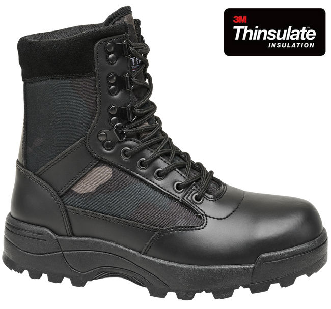 9 Eyelet Tactical Boots - Darkcamo - Brandit